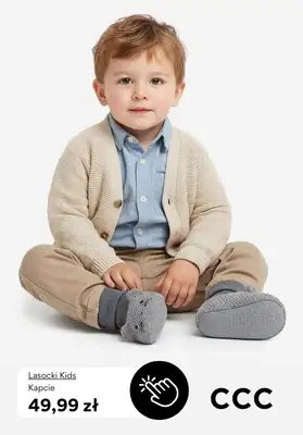 CCC - gazetka promocyjna Kapcie dziecięce od 49,99 zł od niedzieli 23.11  - strona 8