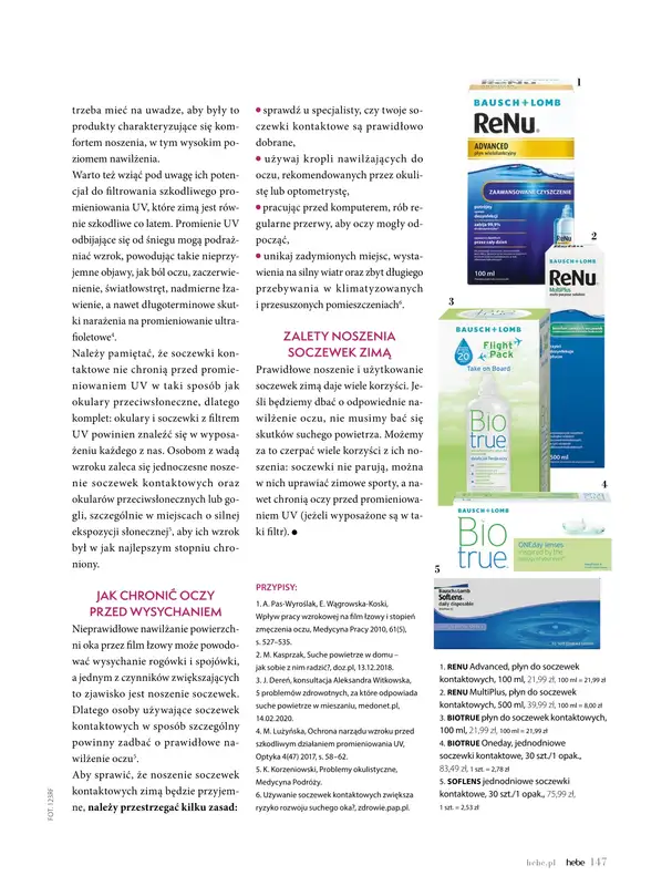 Hebe - gazetka promocyjna Magazyn od soboty 01.11 do środy 31.12 - strona 147