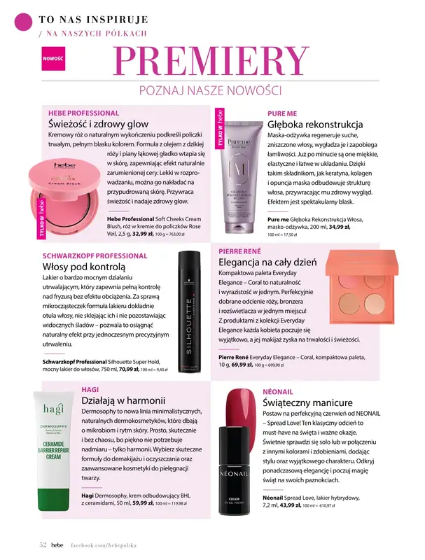 Hebe - gazetka promocyjna Magazyn od soboty 01.11 do środy 31.12 - strona 52