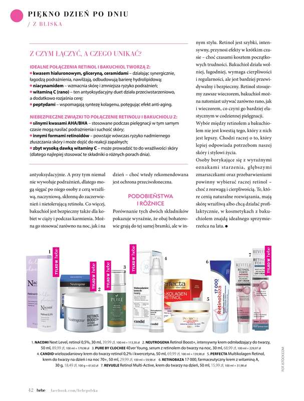 Hebe - gazetka promocyjna Magazyn od soboty 01.11 do środy 31.12 - strona 42