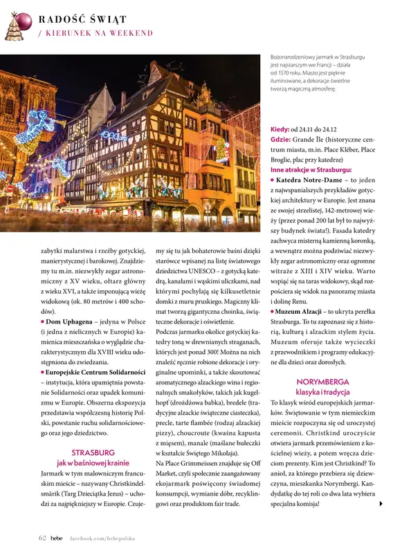 Hebe - gazetka promocyjna Magazyn od soboty 01.11 do środy 31.12 - strona 62