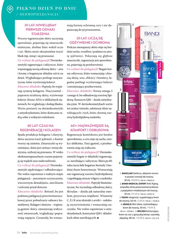 Hebe - gazetka promocyjna Magazyn od soboty 01.11 do środy 31.12 - strona 34