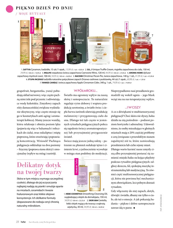 Hebe - gazetka promocyjna Magazyn od soboty 01.11 do środy 31.12 - strona 28