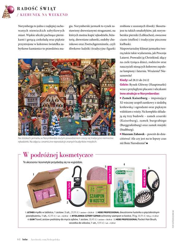 Hebe - gazetka promocyjna Magazyn od soboty 01.11 do środy 31.12 - strona 64