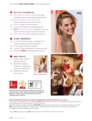 Hebe - gazetka promocyjna Magazyn od soboty 01.11 do środy 31.12 - strona 8