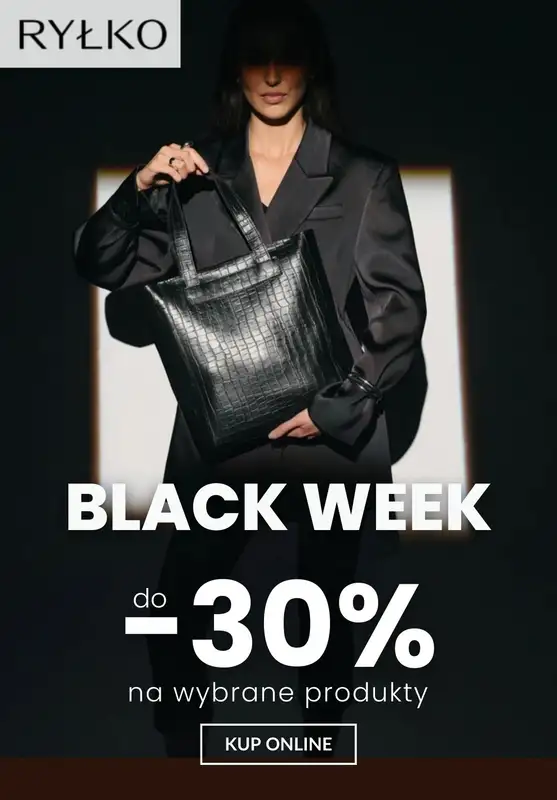 Ryłko - gazetka promocyjna Do -30% na torebki od piątku 21.11 