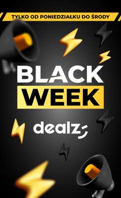 Dealz - gazetka promocyjna BLACK WEEK  do środy 26.11