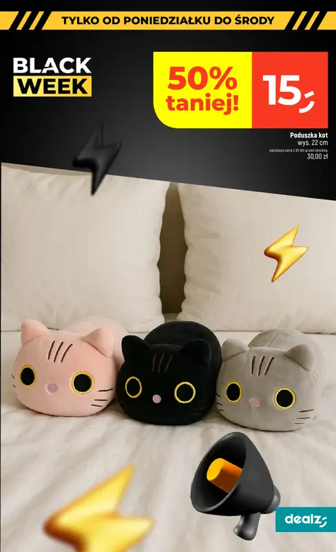 Dealz - gazetka promocyjna BLACK WEEK  do środy 26.11 - strona 9