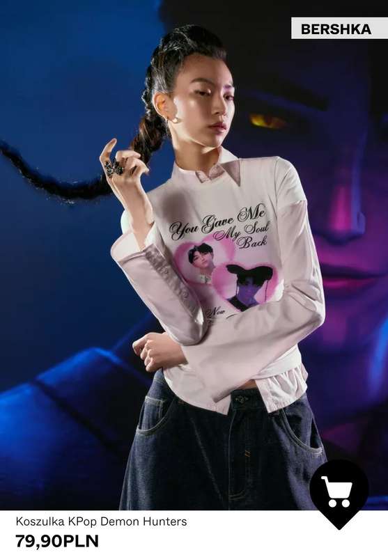 Bershka - gazetka promocyjna Kolekcja KPop Demon Hunters od piątku 21.11  - strona 8