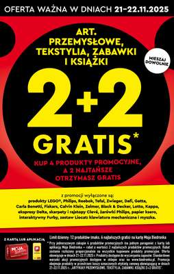 Biedronka - gazetka promocyjna Tani Weekend od piątku 21.11 do soboty 22.11 - strona 4