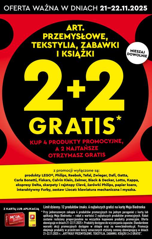 Biedronka - gazetka promocyjna Tani Weekend od piątku 21.11 do soboty 22.11 - strona 4