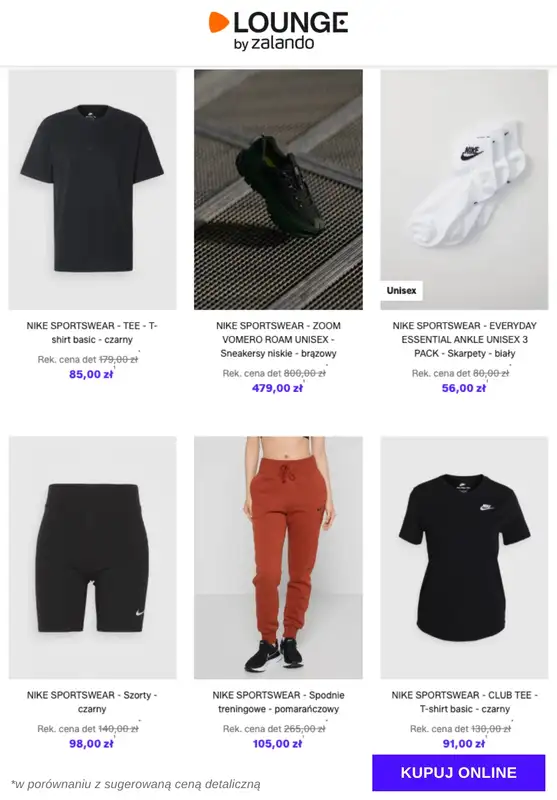 Lounge by Zalando - gazetka promocyjna Specjalne okazje: Nike Sportswear od piątku 21.11 do wtorku 25.11 - strona 7