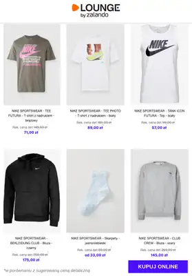 Lounge by Zalando - gazetka promocyjna Specjalne okazje: Nike Sportswear od piątku 21.11 do wtorku 25.11 - strona 5