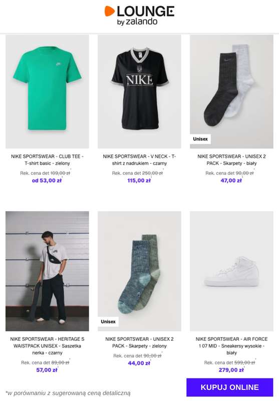 Lounge by Zalando - gazetka promocyjna Specjalne okazje: Nike Sportswear od piątku 21.11 do wtorku 25.11 - strona 4