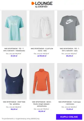 Lounge by Zalando - gazetka promocyjna Specjalne okazje: Nike Sportswear od piątku 21.11 do wtorku 25.11 - strona 10