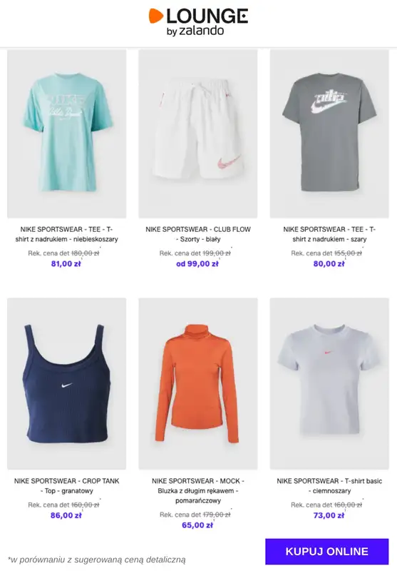 Lounge by Zalando - gazetka promocyjna Specjalne okazje: Nike Sportswear od piątku 21.11 do wtorku 25.11 - strona 10