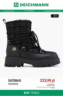 Deichmann - gazetka promocyjna Specjalna oferta na botki od piątku 21.11 do niedzieli 30.11 - strona 5