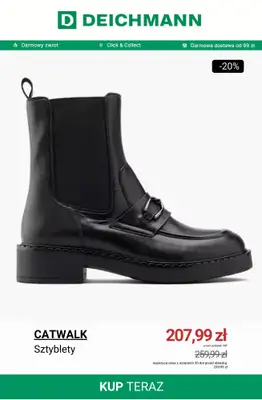 Deichmann - gazetka promocyjna Specjalna oferta na botki od piątku 21.11 do niedzieli 30.11 - strona 6