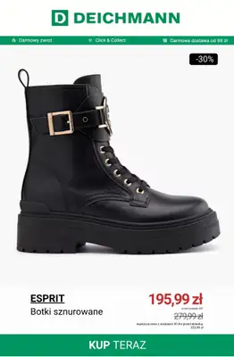 Deichmann - gazetka promocyjna Specjalna oferta na botki od piątku 21.11 do niedzieli 30.11 - strona 4