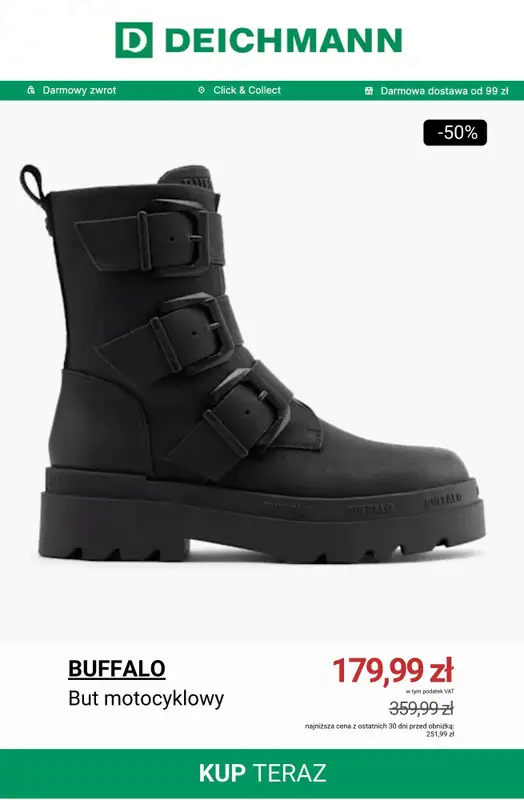 Deichmann - gazetka promocyjna Specjalna oferta na botki od piątku 21.11 do niedzieli 30.11 - strona 8
