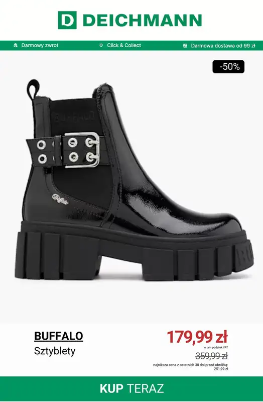 Deichmann - gazetka promocyjna Specjalna oferta na botki od piątku 21.11 do niedzieli 30.11 - strona 11