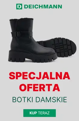 Deichmann - gazetka promocyjna Specjalna oferta na botki od piątku 21.11 do niedzieli 30.11