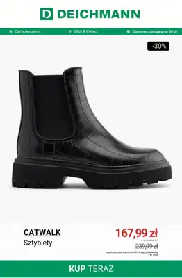 Deichmann - gazetka promocyjna Specjalna oferta na botki od piątku 21.11 do niedzieli 30.11 - strona 7