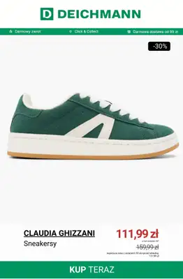 Deichmann - gazetka promocyjna Specjalna oferta na sneakersy od piątku 21.11 do niedzieli 30.11 - strona 10