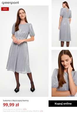 Greenpoint - gazetka promocyjna Stylizacje imprezowe w SUPER cenach! od piątku 21.11  - strona 2