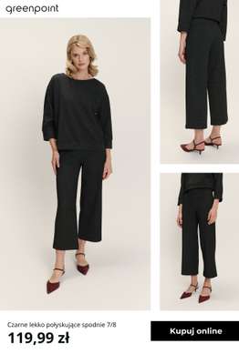 Greenpoint - gazetka promocyjna Stylizacje imprezowe w SUPER cenach! od piątku 21.11  - strona 11