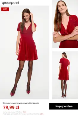 Greenpoint - gazetka promocyjna Stylizacje imprezowe w SUPER cenach! od piątku 21.11  - strona 12