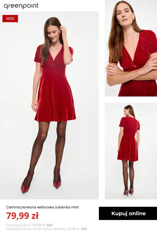 Greenpoint - gazetka promocyjna Stylizacje imprezowe w SUPER cenach! od piątku 21.11  - strona 12