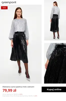 Greenpoint - gazetka promocyjna Stylizacje imprezowe w SUPER cenach! od piątku 21.11  - strona 4