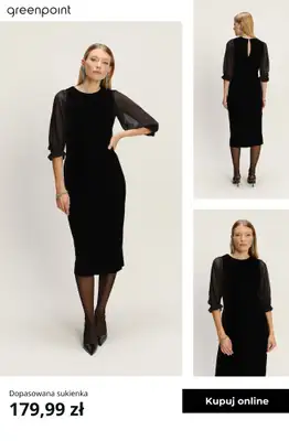 Greenpoint - gazetka promocyjna Stylizacje imprezowe w SUPER cenach! od piątku 21.11  - strona 5