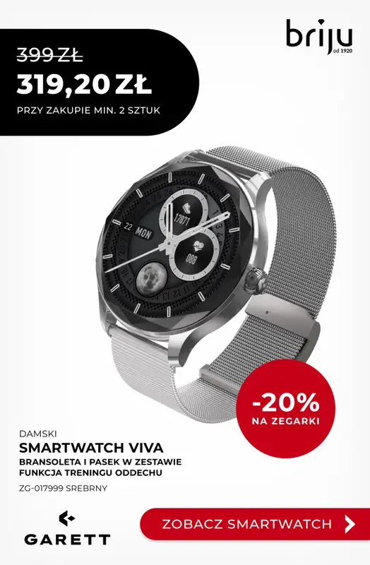 Briju - gazetka promocyjna -20% na zegarki od niedzieli 23.11 do środy 31.12 - strona 10