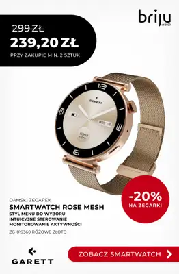 Briju - gazetka promocyjna -20% na zegarki od niedzieli 23.11 do środy 31.12 - strona 4