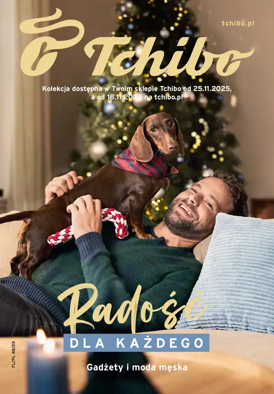 Tchibo - gazetka promocyjna Galaktyka męskiego stylu od wtorku 25.11 do niedzieli 28.12
