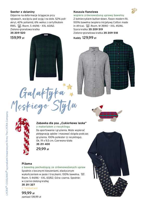 Tchibo - gazetka promocyjna Galaktyka męskiego stylu od wtorku 25.11 do niedzieli 28.12 - strona 3