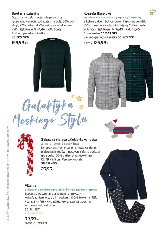 Tchibo - gazetka promocyjna Galaktyka męskiego stylu od wtorku 25.11 do niedzieli 28.12 - strona 3