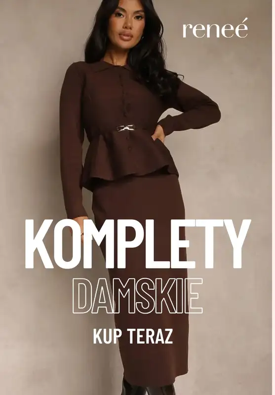 Renee - gazetka promocyjna Komplety damskie od piątku 21.11 do czwartku 27.11