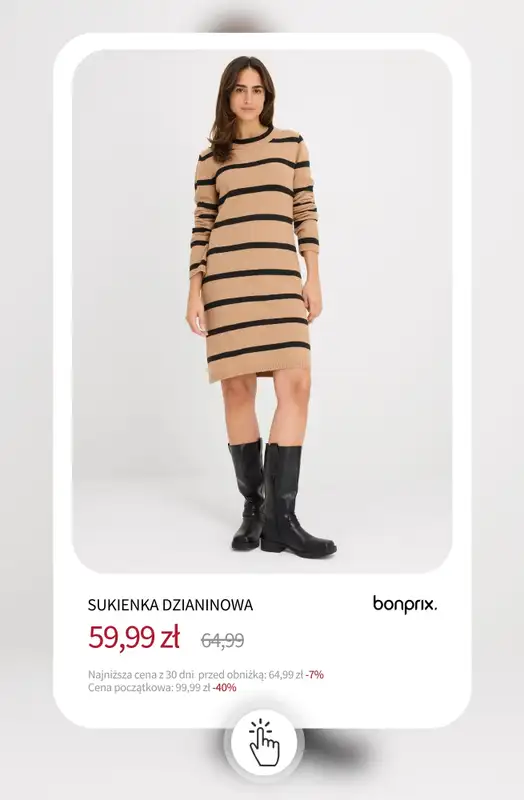 bonprix - gazetka promocyjna SALE - Sukienki od soboty 22.11  - strona 4