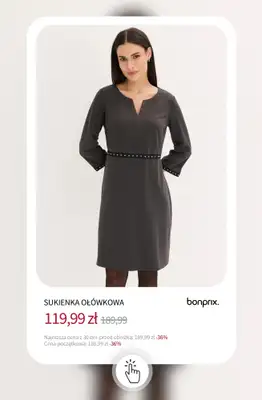 bonprix - gazetka promocyjna SALE - Sukienki od soboty 22.11  - strona 10