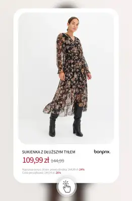 bonprix - gazetka promocyjna SALE - Sukienki od soboty 22.11  - strona 9