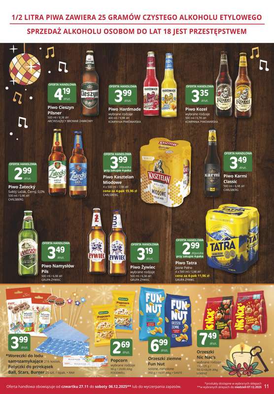 Marketvita - gazetka promocyjna Gazetka od czwartku 27.11 do soboty 06.12 - strona 11