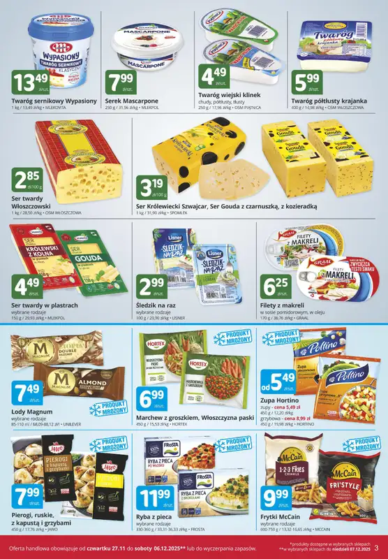 Marketvita - gazetka promocyjna Gazetka od czwartku 27.11 do soboty 06.12 - strona 3