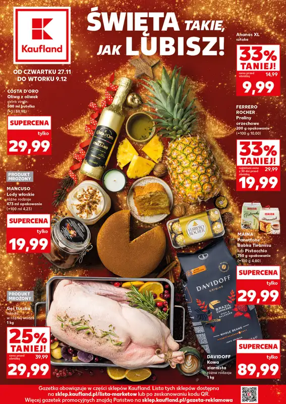 Kaufland - gazetka promocyjna Oferta Kaufland - Smak Świąt  