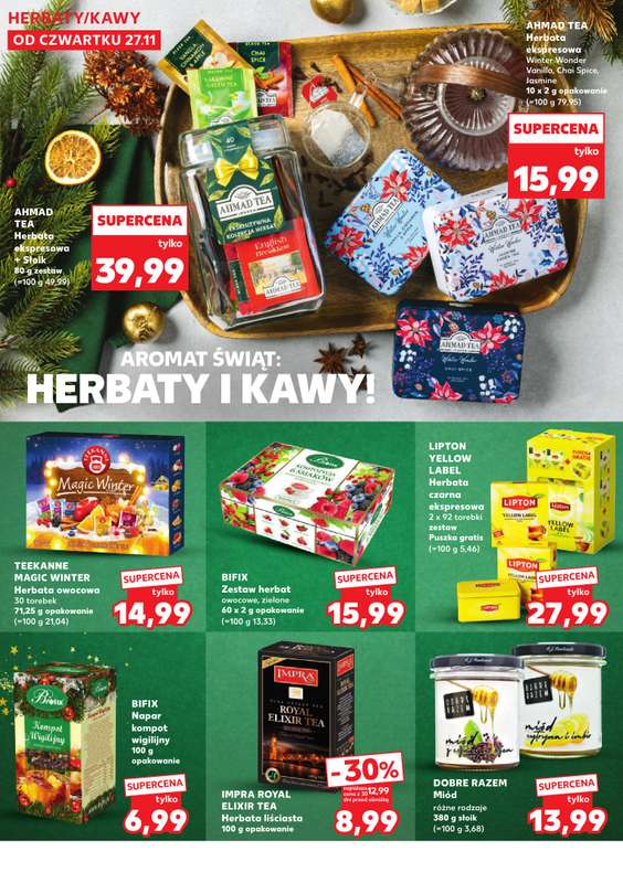 Kaufland - gazetka promocyjna Oferta Kaufland - Smak Świąt od czwartku 27.11 do wtorku 09.12 - strona 16