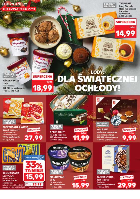 Kaufland - gazetka promocyjna Oferta Kaufland - Smak Świąt od czwartku 27.11 do wtorku 09.12 - strona 14