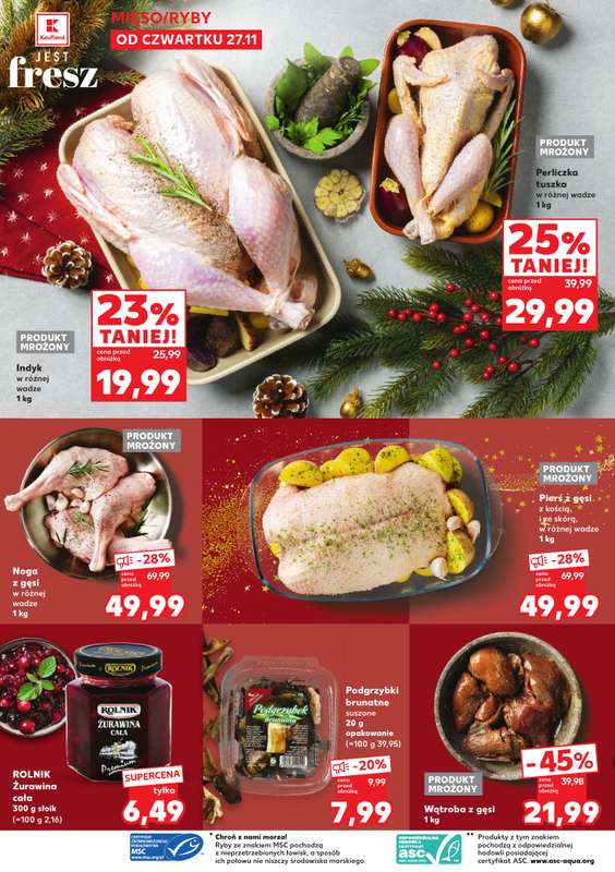 Kaufland - gazetka promocyjna Oferta Kaufland - Smak Świąt od czwartku 27.11 do wtorku 09.12 - strona 4