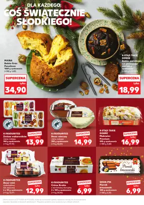 Kaufland - gazetka promocyjna Oferta Kaufland - Smak Świąt od czwartku 27.11 do wtorku 09.12 - strona 15